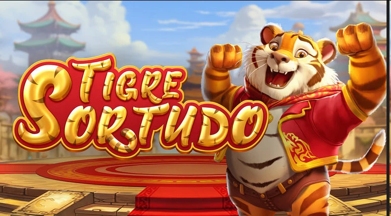 Jogando Tigre Sortudo no aplicativo móvel, com opções de download para Android e iOS